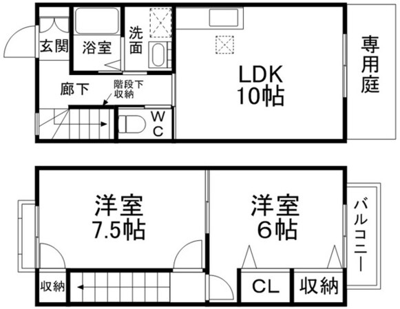 ブランシェ守山の物件間取画像